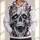 Pink Horror Skull Motif for Alternative Nightlife and Everyday Streetwear Style All-over Print Hoodie (Lightweight) - 1