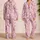 Whimsical Unicorns and Rainbow Stars for Cozy Bedtime Dreams for Girls Satin Pajamas Set - 2