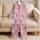 Whimsical Unicorns and Rainbow Stars for Cozy Bedtime Dreams for Girls Satin Pajamas Set - 5