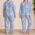 Pastel Cat Hearts and Stars for Cozy Summer Nights and Sweet Gifts for Girls Satin Pajamas Set - 2