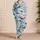 Whale Shark Ocean Life And Kelp For Coastal Getaways And Relaxed Summer Evenings Satin Pajamas Set - 4