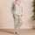 Watercolor Ballet Fairies And Flowers For Whimsical Summer Nights For Girls Satin Pajamas Set - 4