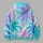 Pastel Palm Tree Silhouettes for Relaxed Tropical Getaways and Everyday Escapes All-over Print Hoodie (Lightweight) - 5