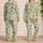 Lemon Branches and Golden Citrus for Sunny Summer Mornings and Relaxed Lounging Satin Pajamas Set - 2