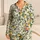 Lemon Branches and Golden Citrus for Sunny Summer Mornings and Relaxed Lounging Satin Pajamas Set - 1
