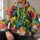 Colorful Leaf Warrior Action Scene for Bold Everyday Adventure and Comic Art Fans All-over Print Hoodie (Lightweight) - 6