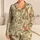 Vintage European Rabbit and Botanical Motifs for Cozy Woodland Evenings Satin Pajamas Set - 1
