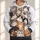 Colorful Cat And Dog Faces For Playful Everyday Pet Lover Style And Casual Outings All-over Print Hoodie (Lightweight) - 1