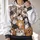 Colorful Cat And Dog Faces For Playful Everyday Pet Lover Style And Casual Outings All-over Print Hoodie (Lightweight) - 2