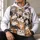 Colorful Cat And Dog Faces For Playful Everyday Pet Lover Style And Casual Outings All-over Print Hoodie (Lightweight) - 6