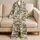 White Cranes and Pine Boughs for Serene Coastal Getaways and Summer Retreats Satin Pajamas Set - 5