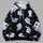 Pastel Ghost Cats and Neon Stars for Whimsical Everyday Wear and Nighttime Outings All-over Print Hoodie (Lightweight) - 4