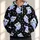 Pastel Ghost Cats and Neon Stars for Whimsical Everyday Wear and Nighttime Outings All-over Print Hoodie (Lightweight) - 1