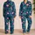 Tropical Flamingos and Palm Leaves for Relaxed Summer Coastal Getaways Satin Pajamas Set - 2