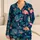 Tropical Flamingos and Palm Leaves for Relaxed Summer Coastal Getaways Satin Pajamas Set - 1