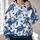 Blue Sea Turtles, Starfish And Shells For Relaxed Coastal Everyday Style Lovers All-over Print Hoodie (Lightweight) - 2