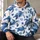 Blue Sea Turtles, Starfish And Shells For Relaxed Coastal Everyday Style Lovers All-over Print Hoodie (Lightweight) - 6