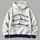 Three Blue Fish Motif for Coastal Casual Days and Relaxed Everyday Style for Men All-over Print Hoodie (Lightweight) - 4