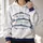 Three Blue Fish Motif for Coastal Casual Days and Relaxed Everyday Style for Men All-over Print Hoodie (Lightweight) - 2