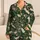 Cranes and Cherry Blossoms for Serene Getaways and Elegant Everyday Lounging Satin Pajamas Set - 1