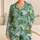 White Crane Lotus Pond Serenity for Relaxed Coastal Getaways and Nature Lovers at Home Satin Pajamas Set - 1