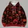 Crimson Skull Collage for Bold Autumn Street Style and Everyday Wear All-over Print Hoodie (Lightweight) - 4