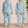 White Daisy and Golden Center Summer Blooms for Beach Days and Relaxed Getaways Satin Pajamas Set - 2