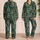 Swirling Christmas Trees and Golden Stars for Cozy Holiday Evenings and Men’s Gatherings Satin Pajamas Set - 2