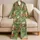 Woodland Rabbit And Mushroom Meadow For Cozy Nature-Inspired Lounging Satin Pajamas Set - 5