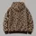 Brown Black Leopard Spots for Casual Streetwear and Everyday Weekend Style All-over Print Hoodie (Lightweight) - 5
