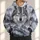 Realistic Wolf and Misty Mountain Forest Scene for Wilderness Weekend Adventures All-over Print Hoodie (Lightweight) - 1