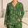 Blooming Cactus Garden with Cheerful Desert Colors for Relaxing Weekends Satin Pajamas Set - 1