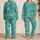 Tropical Skeleton Beach Loungers for Playful Summer Getaways and Poolside Escapes Satin Pajamas Set - 2