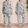 Retro Palm Tree Motifs for Relaxed Tropical Getaways and Sunny Coastal Weekend Style Satin Pajamas Set - 2