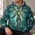 Humanoid Tree Of Life For Nature Lovers And Mystical Art Enthusiasts All-over Print Hoodie (Lightweight) - 6