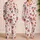 Watercolor Strawberries and Bows for Cozy Summer Mornings and Sweet Gift Giving at Home Satin Pajamas Set - 2