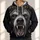 Regal Roaring Bear Portrait for Bold Outdoor Adventures and Everyday Wear All-over Print Hoodie (Lightweight) - 1
