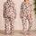 Playful Sushi Rolls and Soy Sauce Bottles for Relaxed Summer Evenings at Home Together Satin Pajamas Set - 2