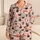 Playful Sushi Rolls and Soy Sauce Bottles for Relaxed Summer Evenings at Home Together Satin Pajamas Set - 1