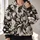 Ivory Koi And Wildflower Motifs For Relaxed Spring Outings And Everyday Casual Wear All-over Print Hoodie (Lightweight) - 2
