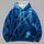 Electric Blue Dolphin And Jellyfish For Ocean Lovers And Everyday Coastal Style All-over Print Hoodie (Lightweight) - 4