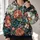 Oversized Botanical Blooms for Bold Everyday Style and Artistic Casual Wear All Year All-over Print Hoodie (Lightweight) - 2
