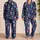 Gothic Skull And Violet Blooms For Spooky Halloween Nights And Cozy Autumn Evenings Satin Pajamas Set - 2