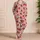 Strawberry Heart Motifs for Cozy Romantic Evenings and Sweet Everyday Comfort Satin Pajamas Set - 4