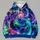 Iridescent Cosmic Vortex With Sparkling Stardust For Bold Everyday Street Style All-over Print Hoodie (Lightweight) - 4