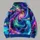 Iridescent Cosmic Vortex With Sparkling Stardust For Bold Everyday Street Style All-over Print Hoodie (Lightweight) - 5