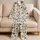 Sleeping Sheep, Moon And Cloud Motifs For Cozy Bedtime Gifting For Women Satin Pajamas Set - 5