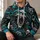 Multi-Headed Serpent and Banshee Skull for Gothic Halloween and Dark Fantasy Fans All-over Print Hoodie (Lightweight) - 6