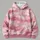 Rose Pink Abstract Brushstroke Texture for Casual Spring Autumn Outings and Everyday Wear All-over Print Hoodie (Lightweight) - 4