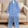 Sleep Script Hearts for Cozy Bedtime Routines and Relaxing Evening Moments for Her Satin Pajamas Set - 5